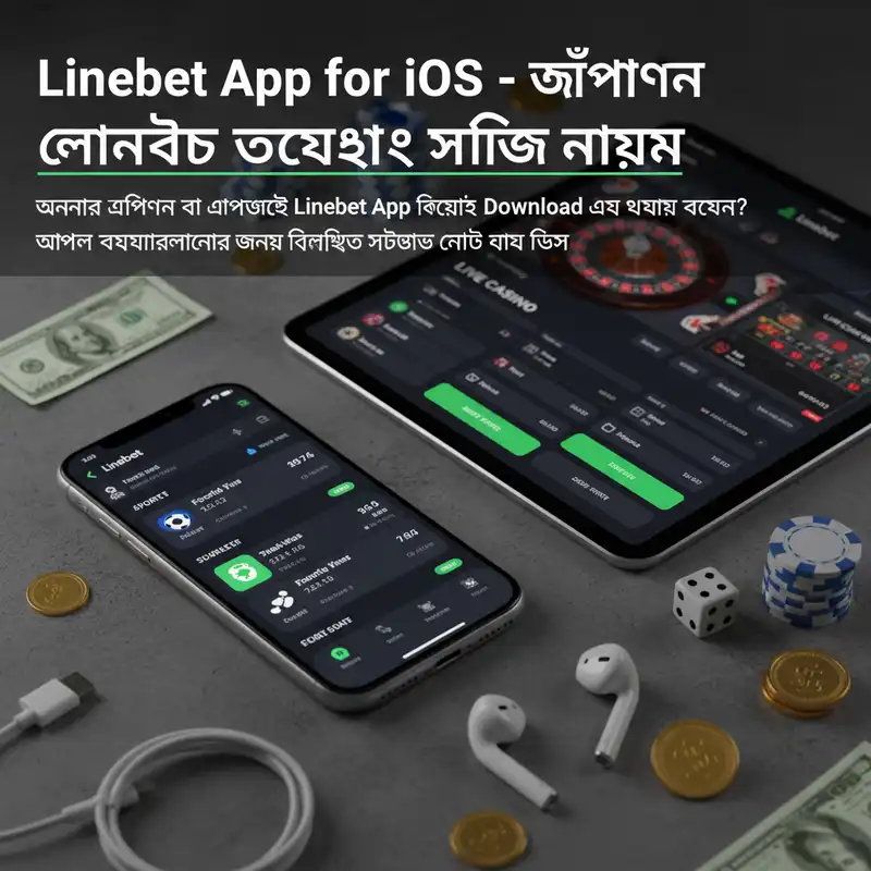 Linebet iOS App Banner